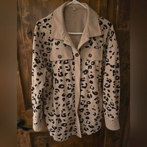 Leopard Print Women's Jacket